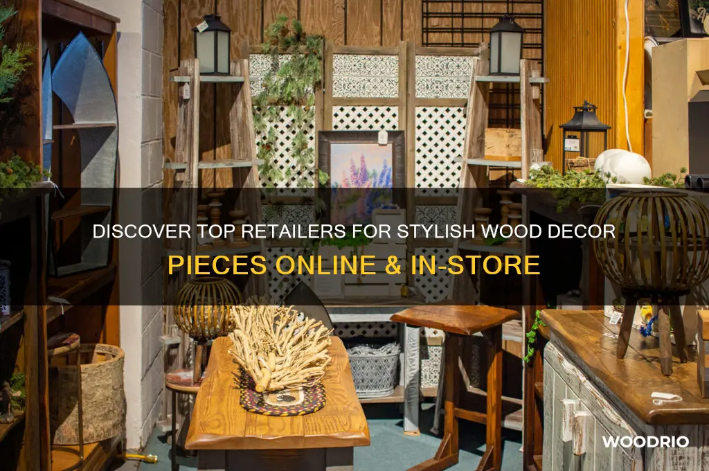 where to buy wood decor