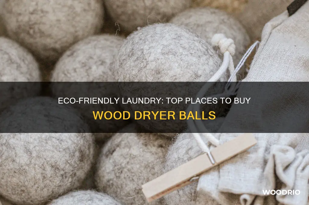 where to buy wood dryer balls