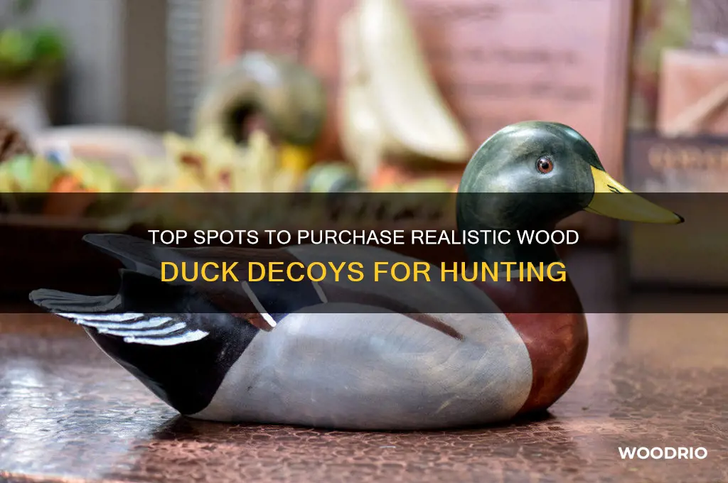 where to buy wood duck decoy