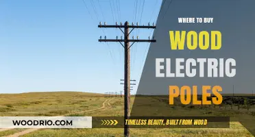 Best Places to Purchase Durable Wood Electric Poles for Utility Projects