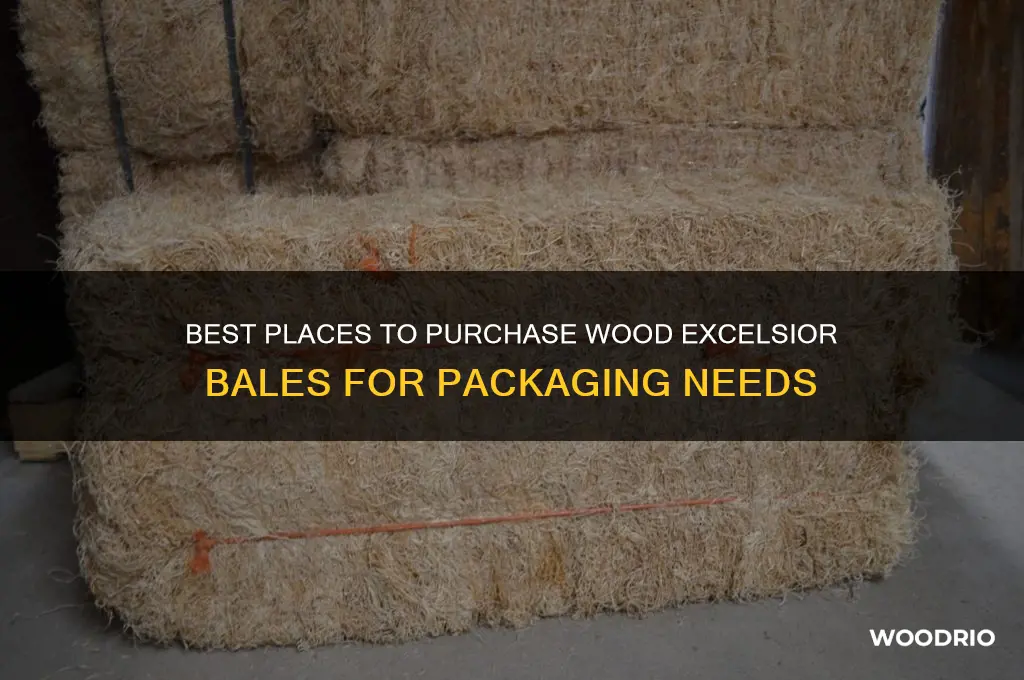 where to buy wood excelsior bales