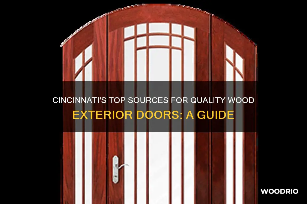 where to buy wood exterior doors in cincinnati