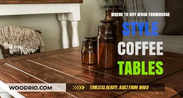 Discover Rustic Charm: Top Spots for Wood Farmhouse Coffee Tables