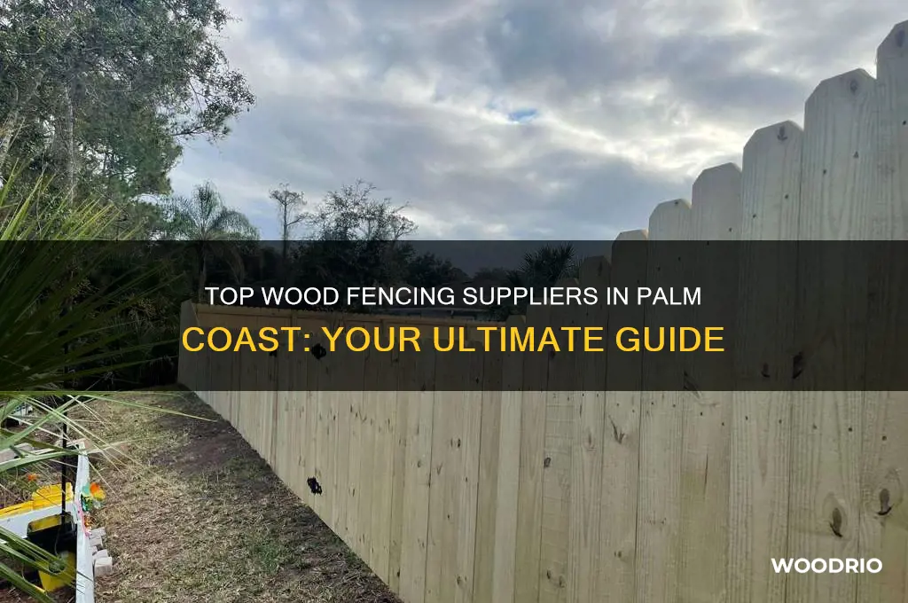 where to buy wood fencing in palm coast