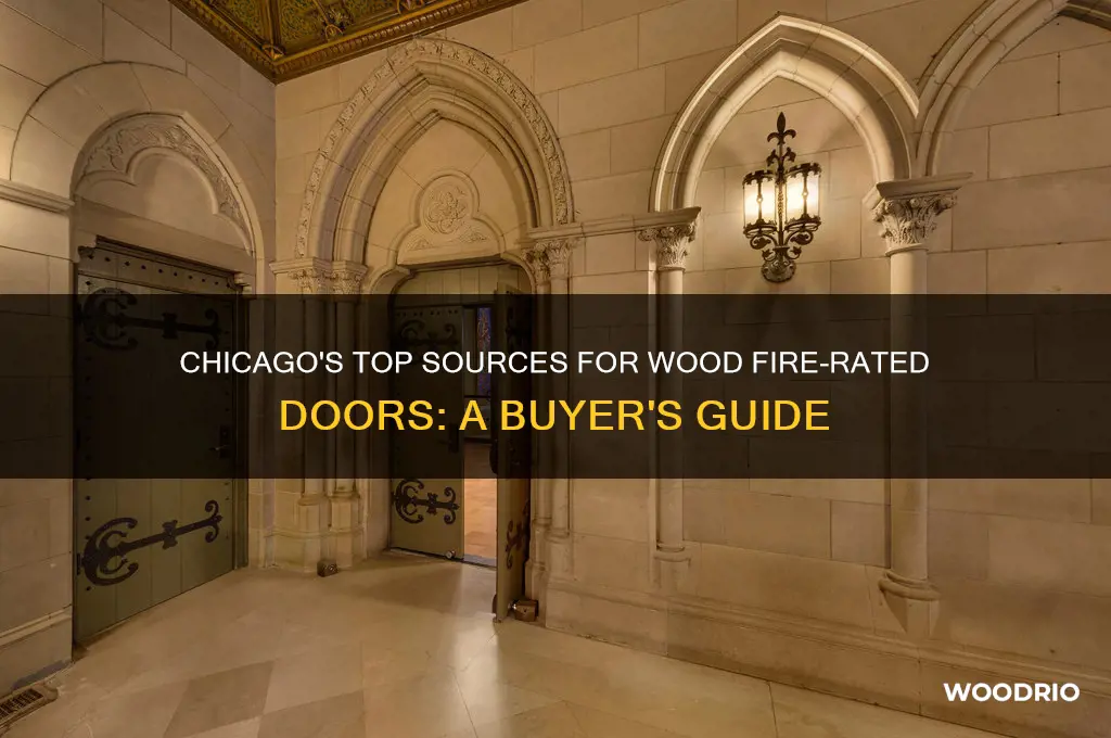 where to buy wood fire rated doors in chicago