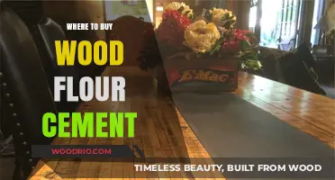 Best Places to Purchase Wood Flour Cement for DIY Projects