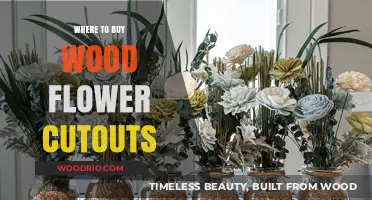 Best Places to Buy Wood Flower Cutouts for DIY Crafts