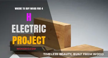 Best Places to Purchase Wood for Your 4-H Electric Project