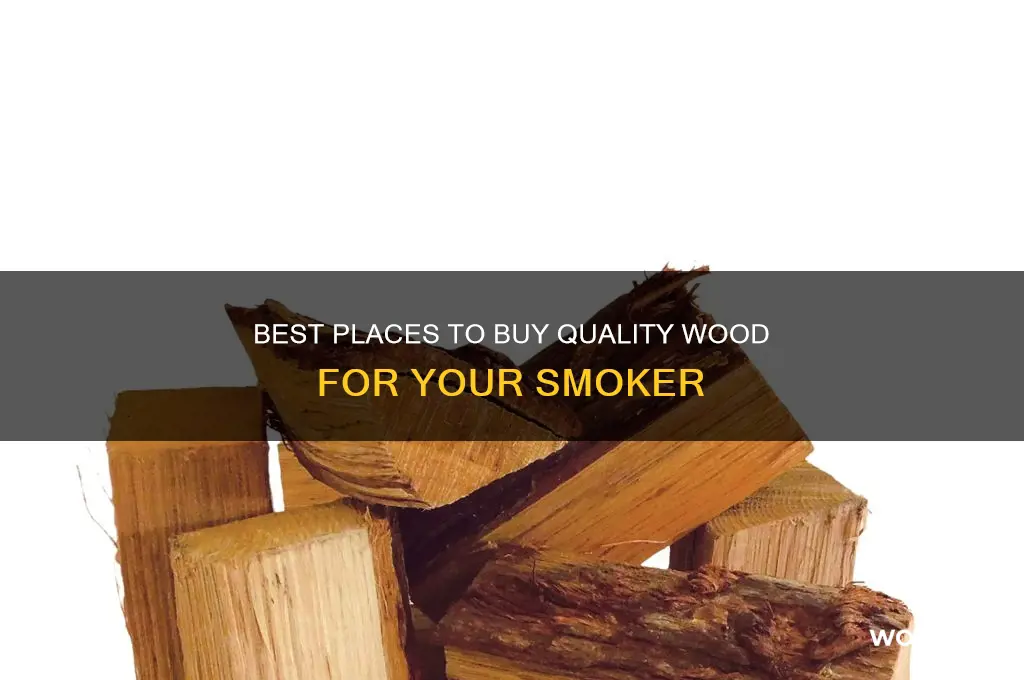 where to buy wood for a smoker
