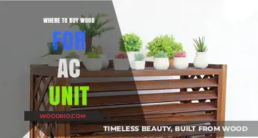 Best Places to Buy Wood for Your AC Unit Installation