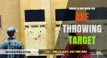 Best Places to Buy Wood for Axe Throwing Targets