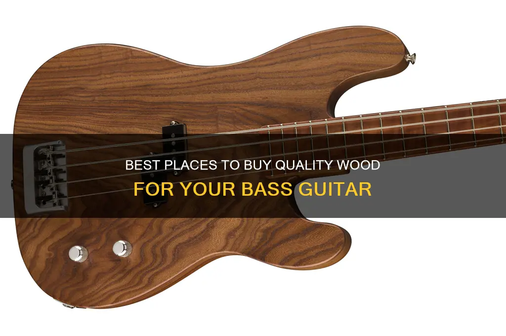 where to buy wood for bass guitar