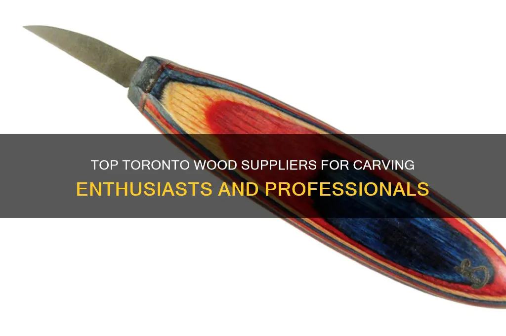 where to buy wood for carving in toronto