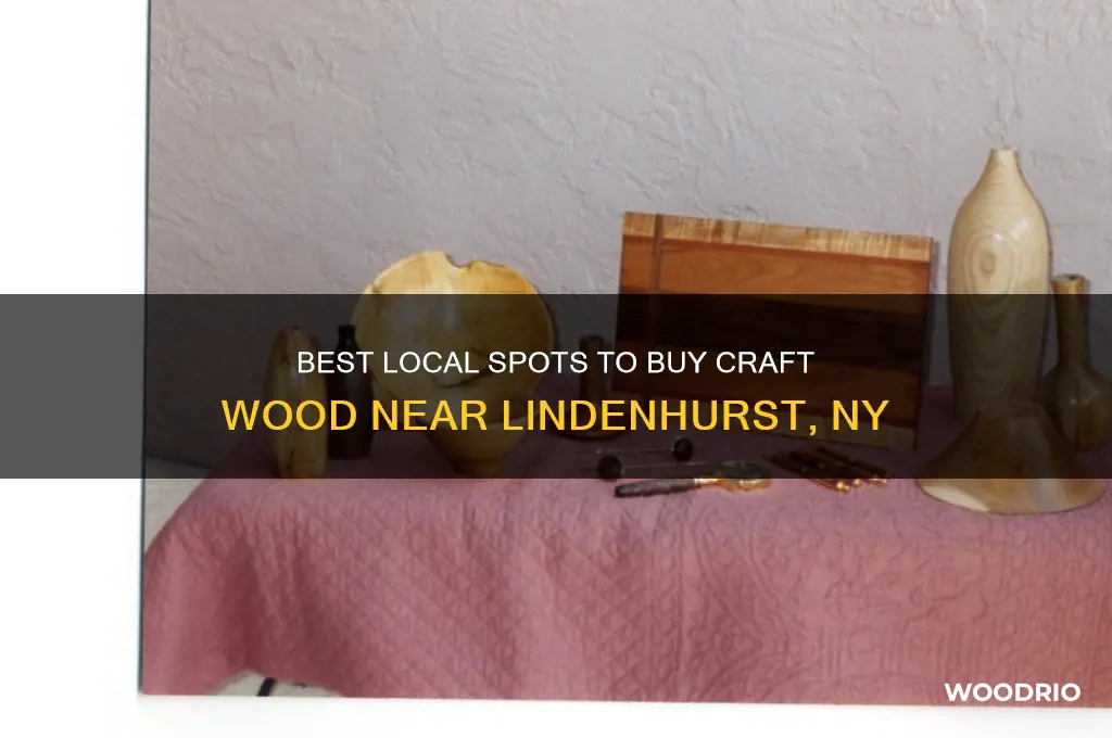 where to buy wood for craft work near lindenhurst ny