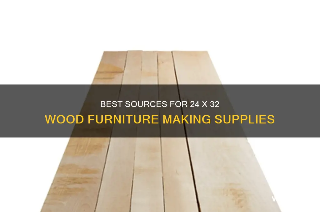 where to buy wood for furniture making 24 x 32