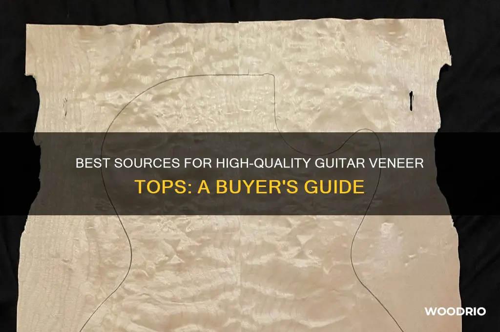 where to buy wood for guitar veneer tops