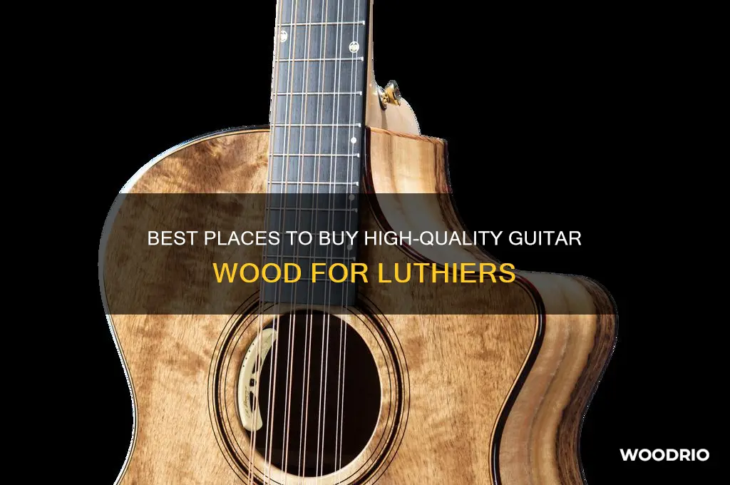 where to buy wood for guitars