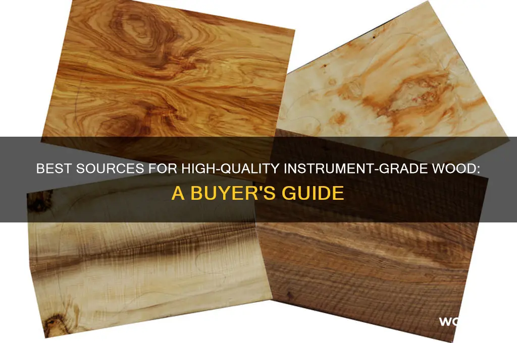 where to buy wood for instruments
