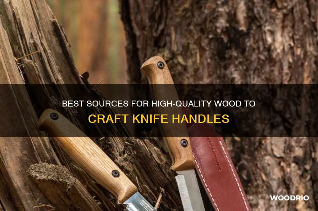 where to buy wood for knife handles