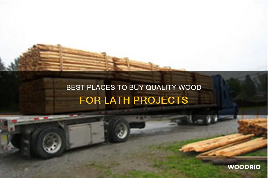 where to buy wood for lath