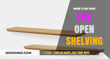 Best Places to Buy Wood for DIY Open Shelving Projects