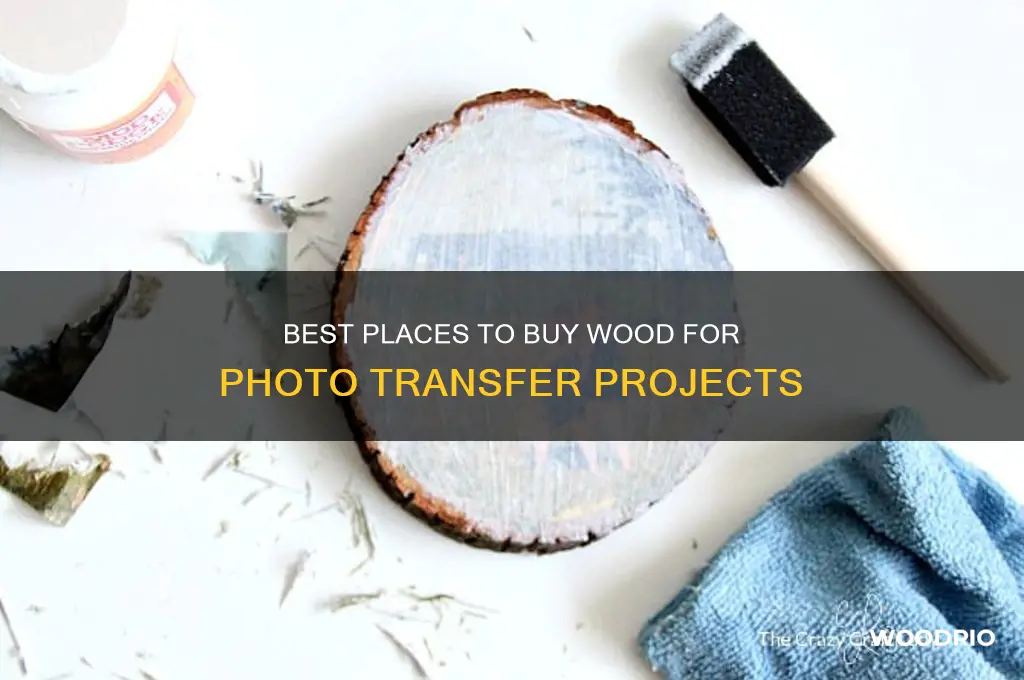 where to buy wood for photo transfer