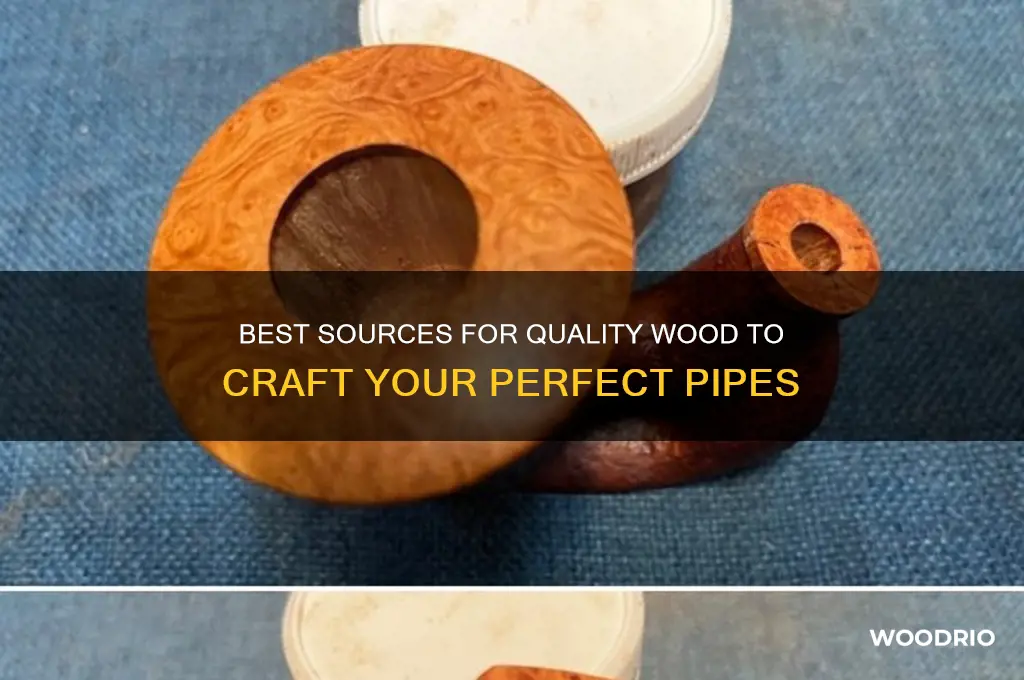 where to buy wood for pipe making