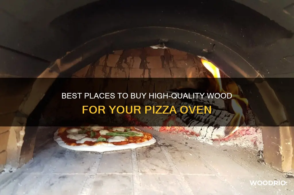 where to buy wood for pizza oven