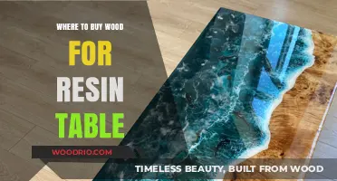 Best Places to Buy Wood for Stunning Resin Table Projects