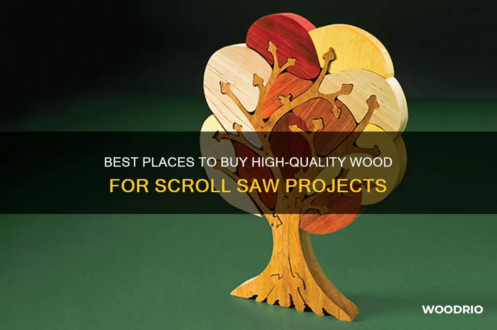 where to buy wood for scroling