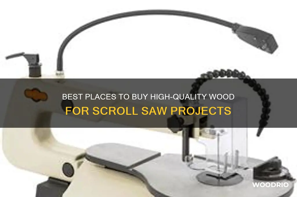 where to buy wood for scroll saw