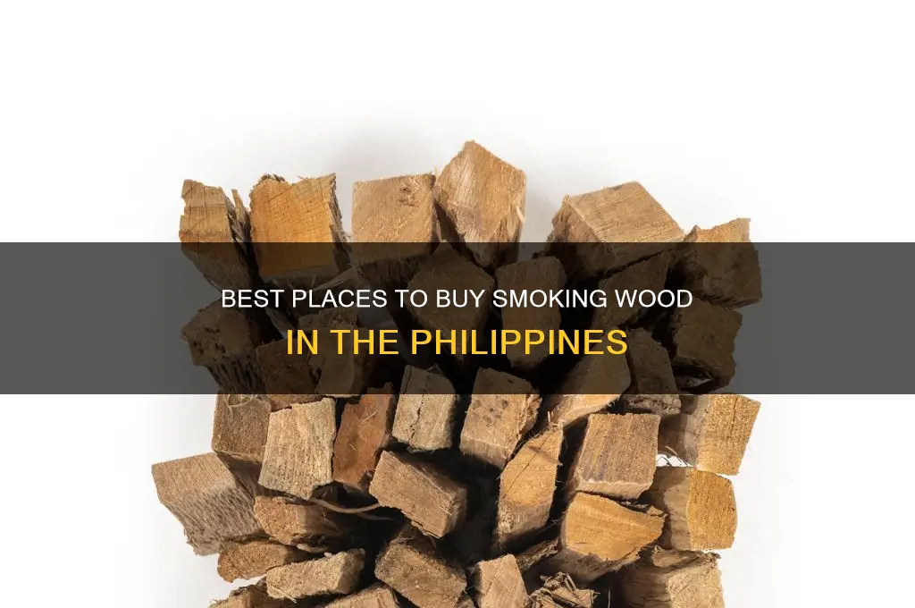 where to buy wood for smoking in philippines