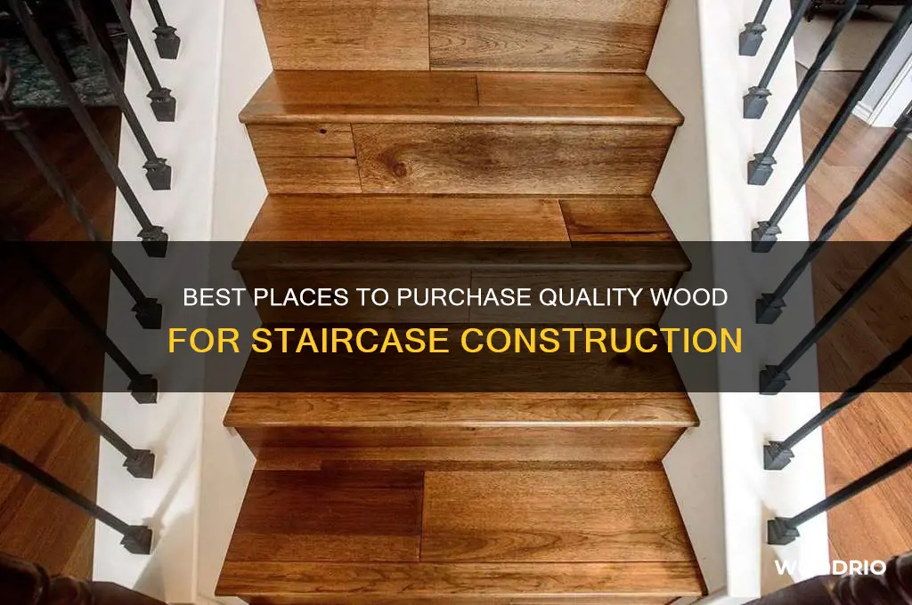 where to buy wood for stairs