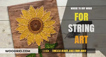 Best Places to Buy Quality Wood for String Art Projects