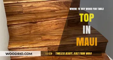 Maui's Best Wood Suppliers for Stunning Table Tops: A Guide