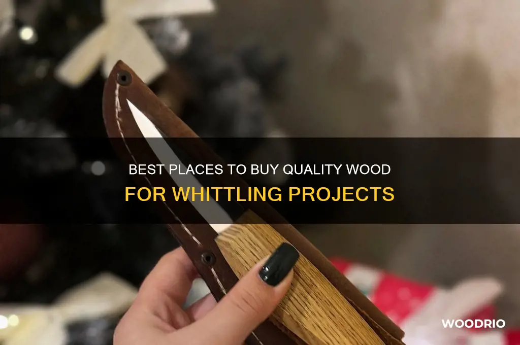 where to buy wood for whittling