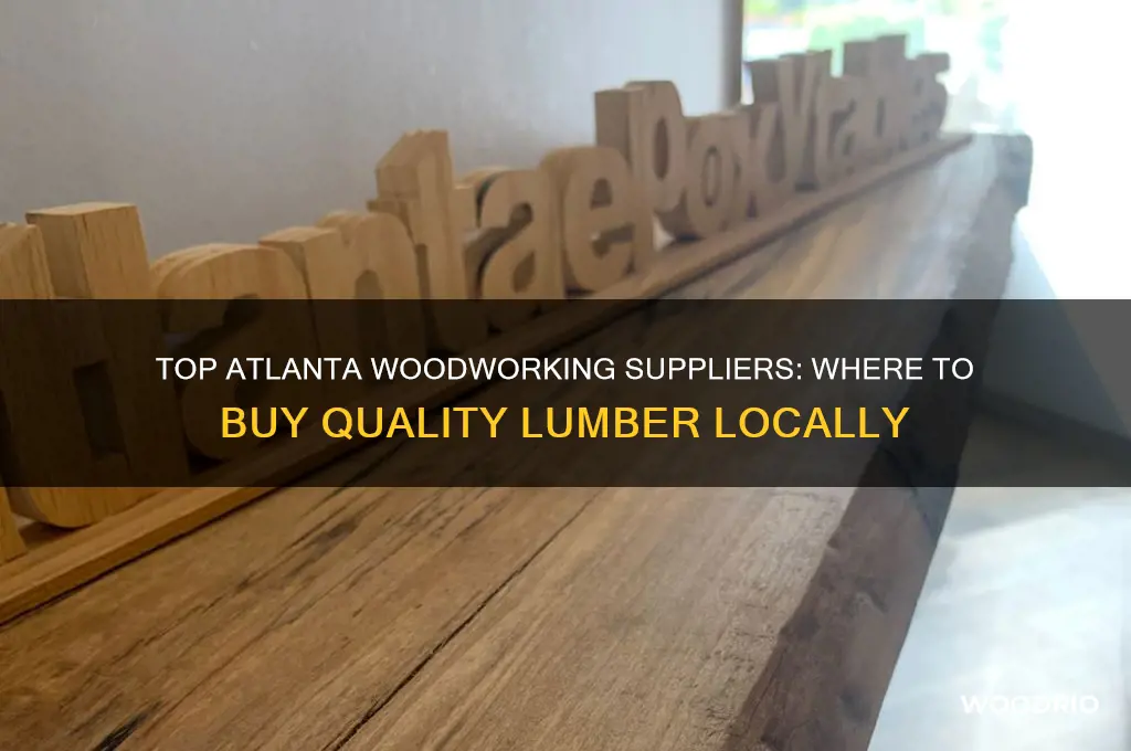 where to buy wood for woodworking in atlanta