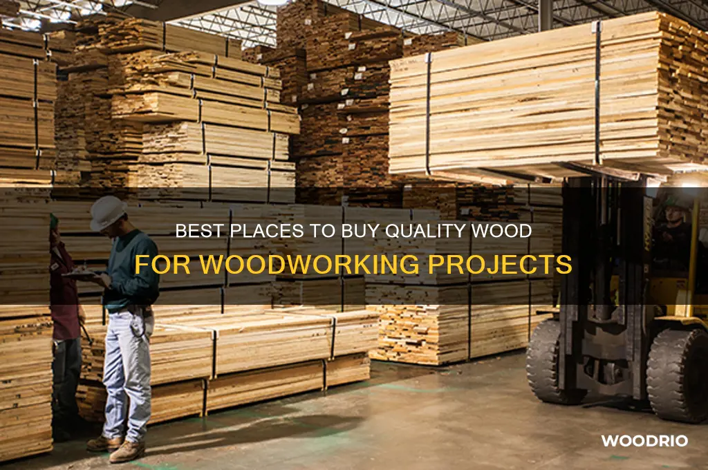 where to buy wood for woodworking