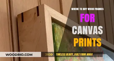 Best Places to Buy Wood Frames for Canvas Prints Online