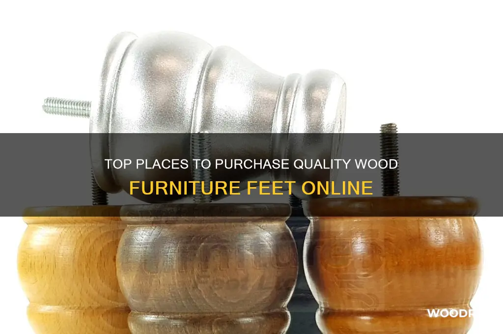 where to buy wood furniture feet