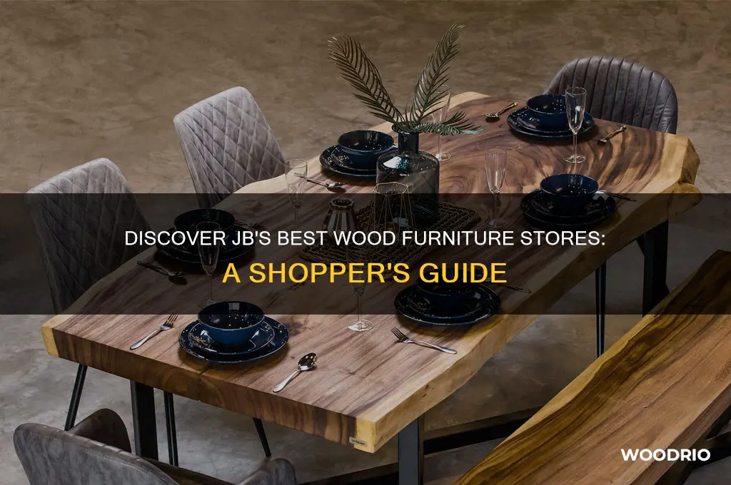 where to buy wood furniture in jb