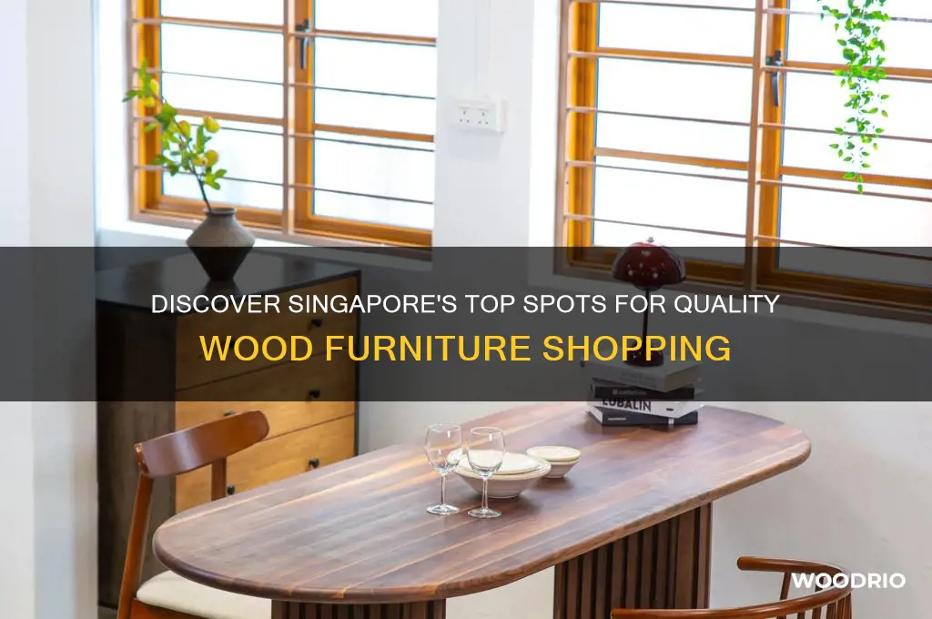 where to buy wood furniture in singapore