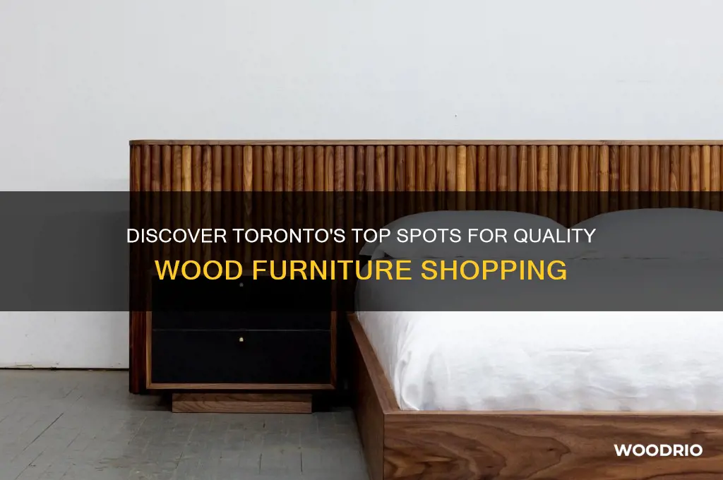 where to buy wood furniture in toronto
