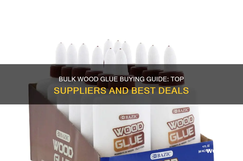 where to buy wood glue in bulk
