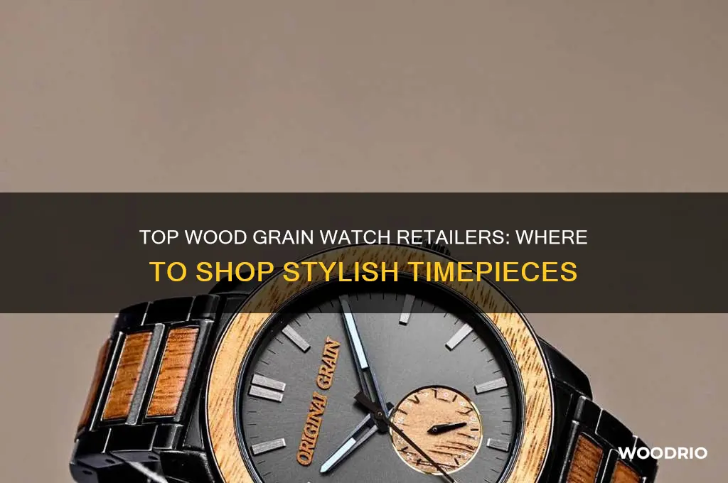 where to buy wood grain watches