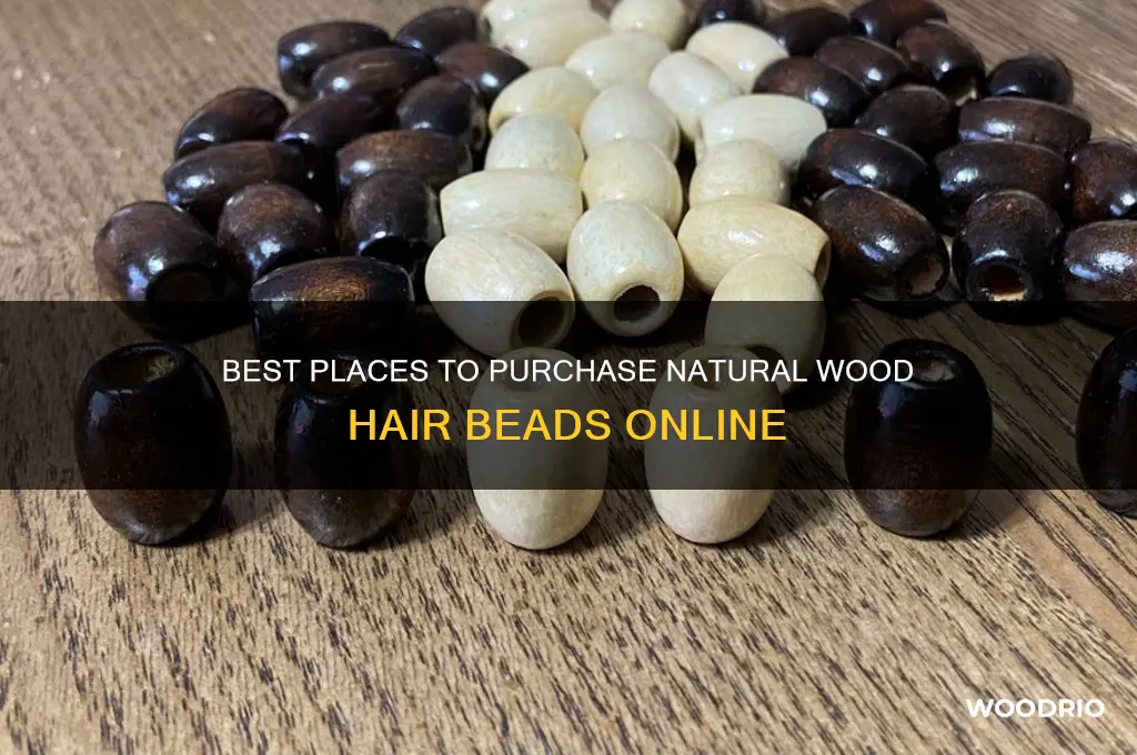 where to buy wood hair beads