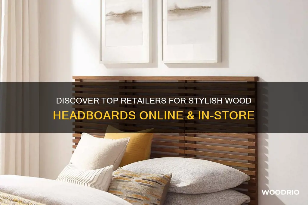 where to buy wood headboards