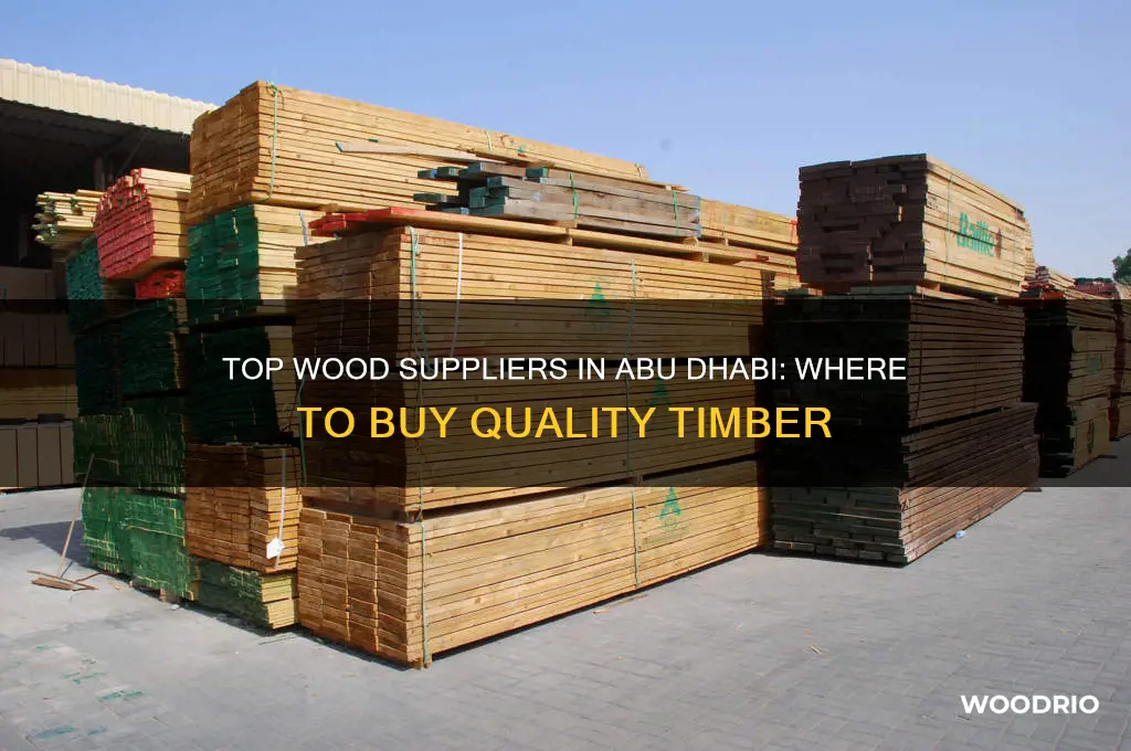 where to buy wood in abu dhabi