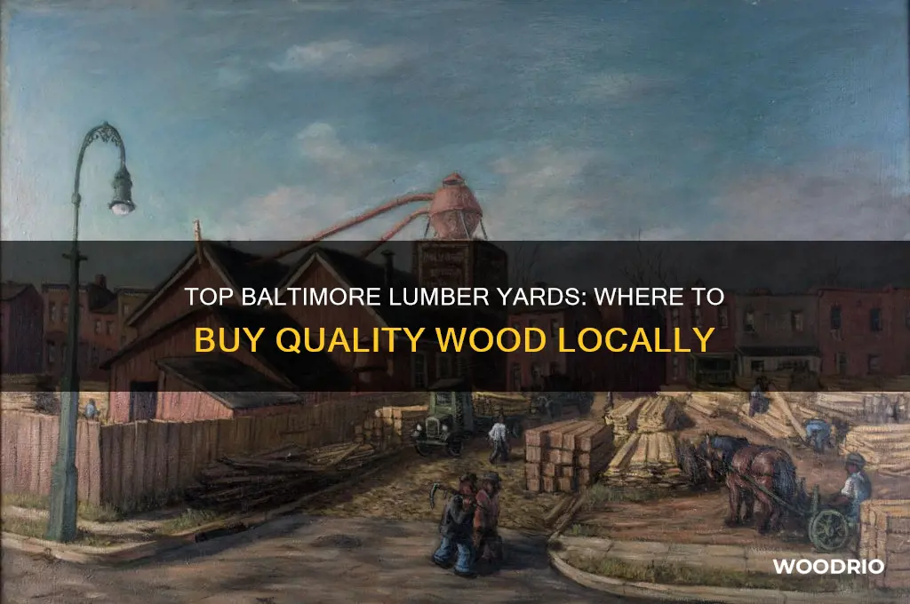 where to buy wood in baltimore