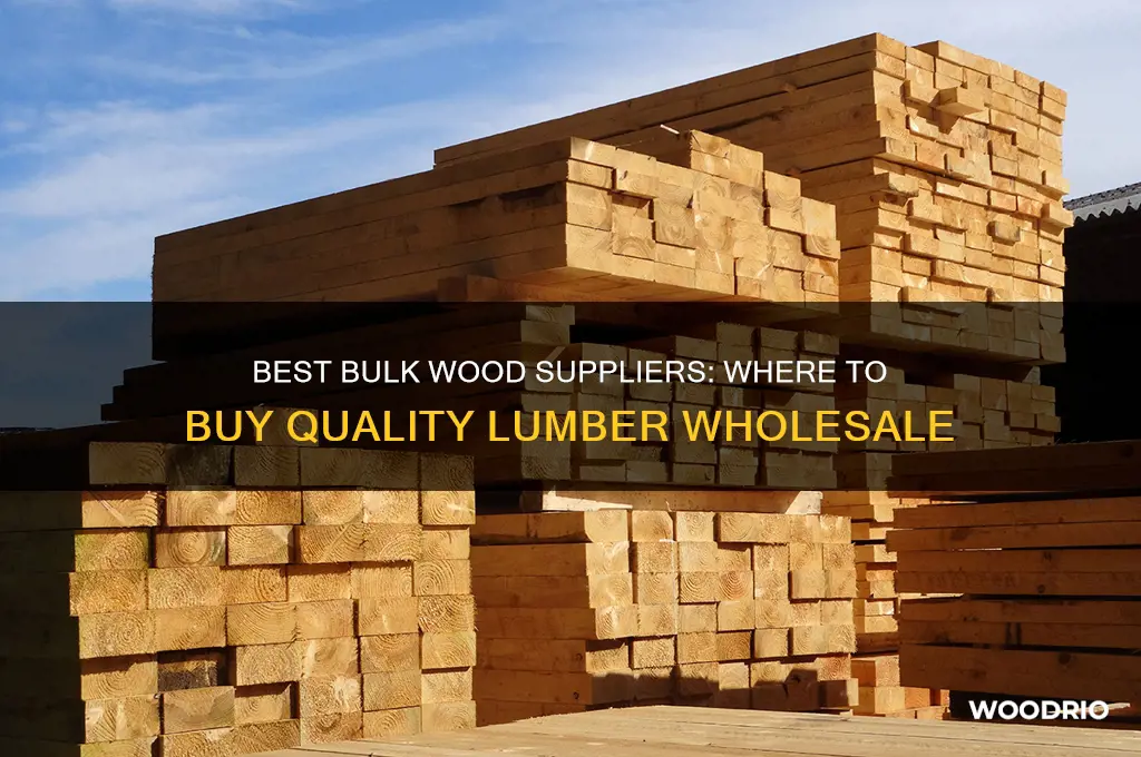 where to buy wood in bulk